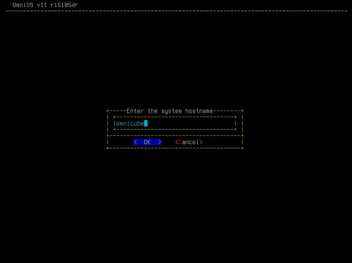 Set hostname