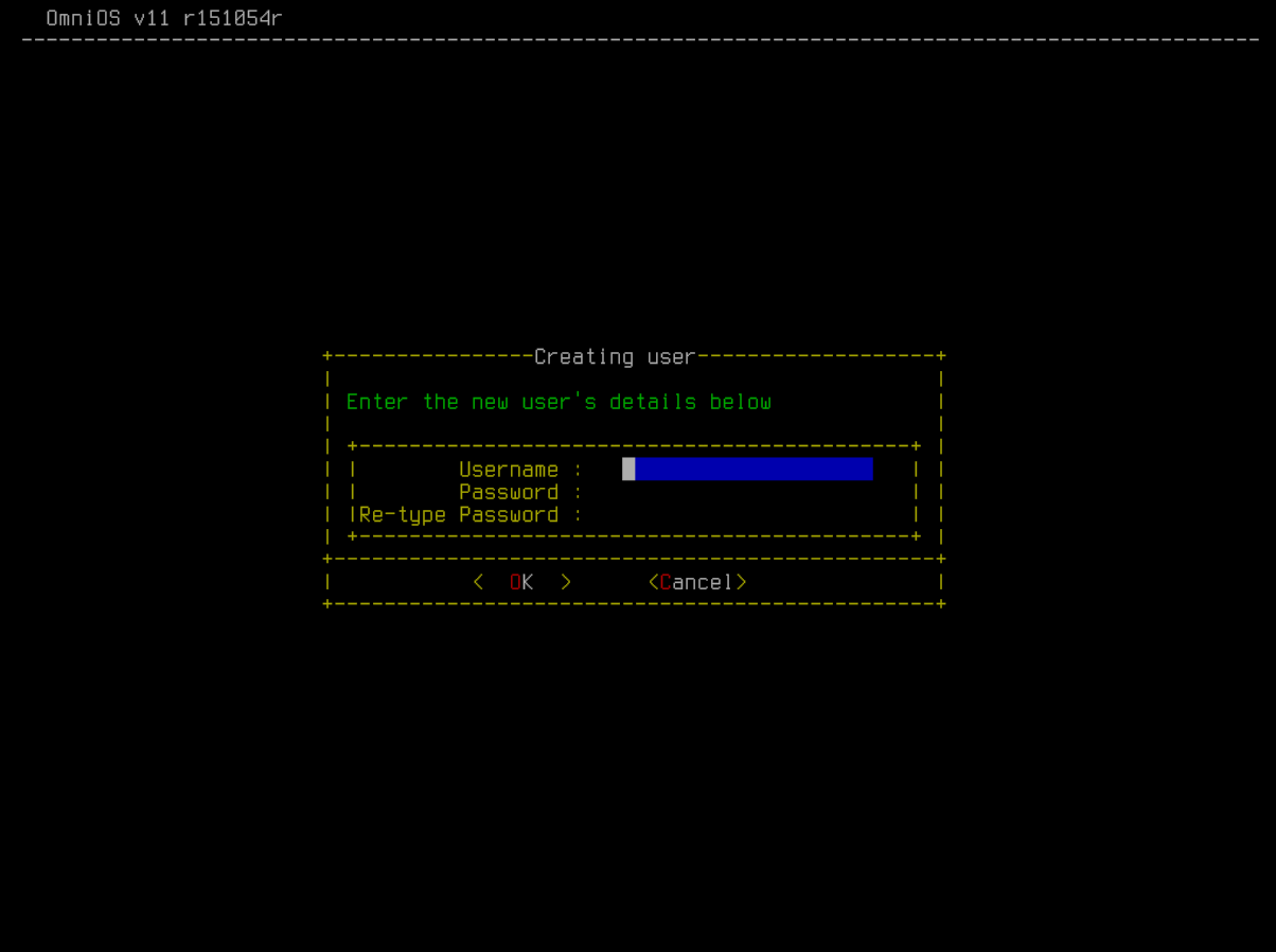 Create user